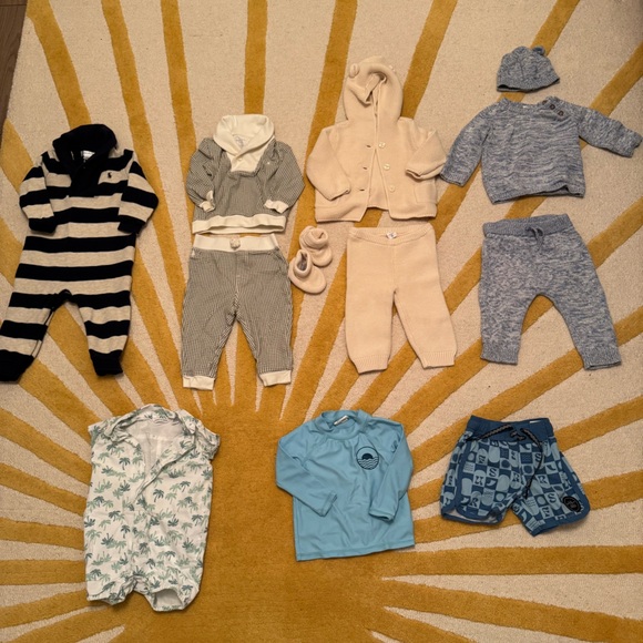 6-12 mos boy clothing bundle